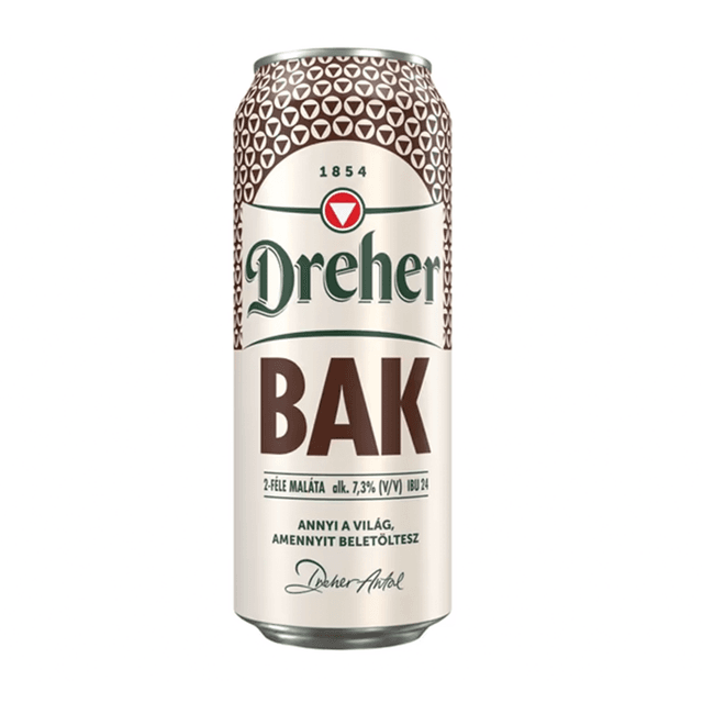 36. Dreher Bak minőségi barna sör 7,3% 0,5 l